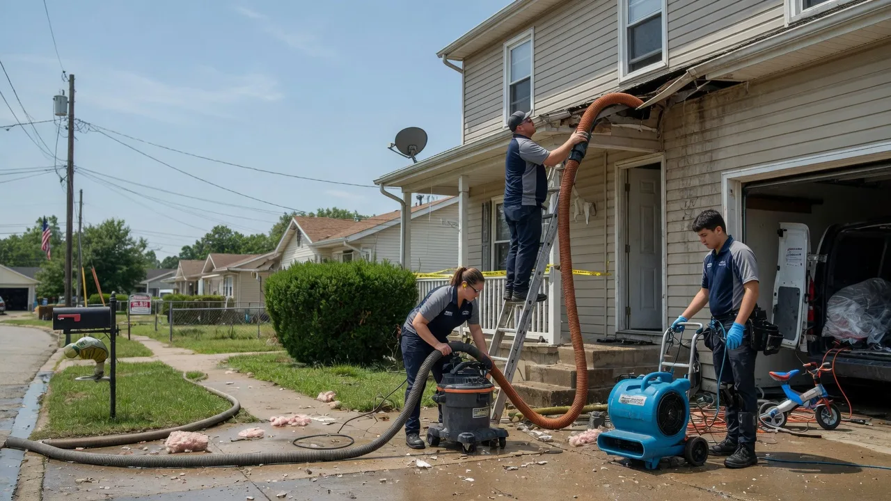 Water Damage Restoration in Weston, MI near me
